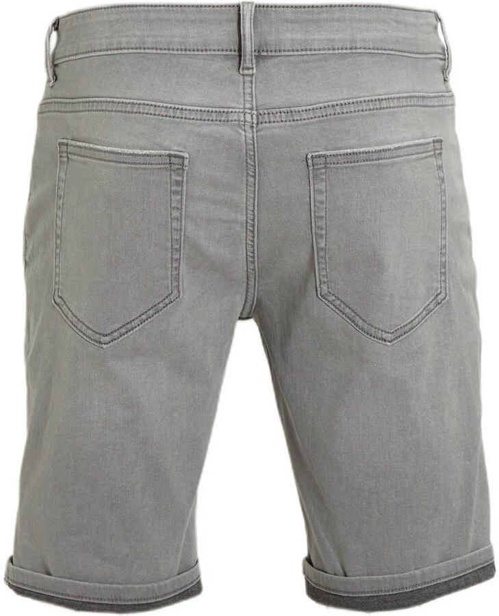 Anytime denim short lichtgrijs - Foto 2