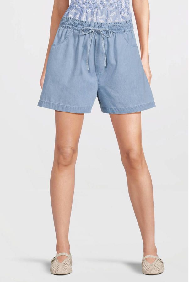 Anytime denim short light blue
