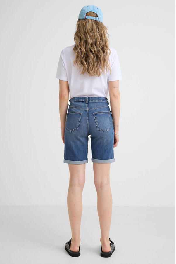 Anytime denim short medium blue - Foto 3