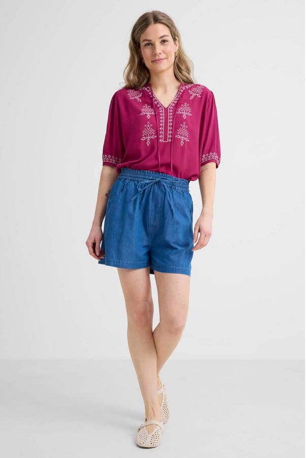 Anytime denim short medium blue - Foto 3