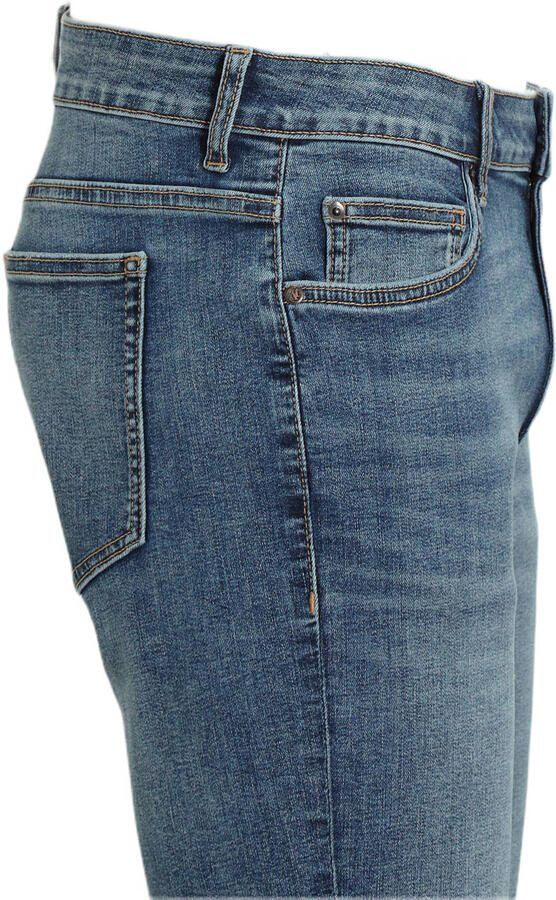 Anytime Denim short mid blauw - Foto 4