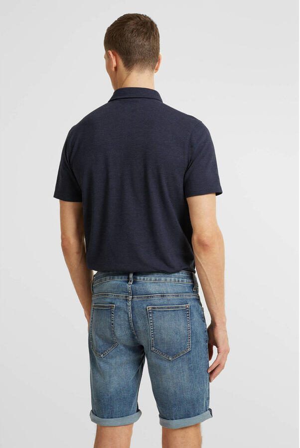 Anytime Denim short mid blauw - Foto 3