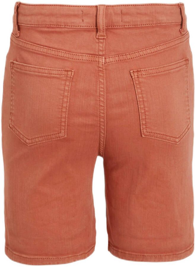 Anytime denim short roest Bruin Effen 140 | Denim short van - Foto 2
