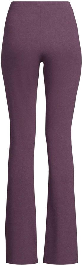 Anytime flare legging paars melange