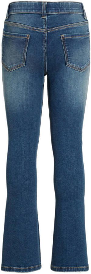 Anytime flared jeans blauw Meisjes Denim 110 | Jeans van