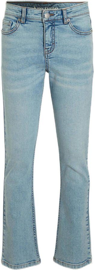 Anytime flared jeans bleached blauw