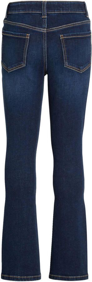 Anytime flared jeans donkerblauw Meisjes Denim 146 - Foto 4