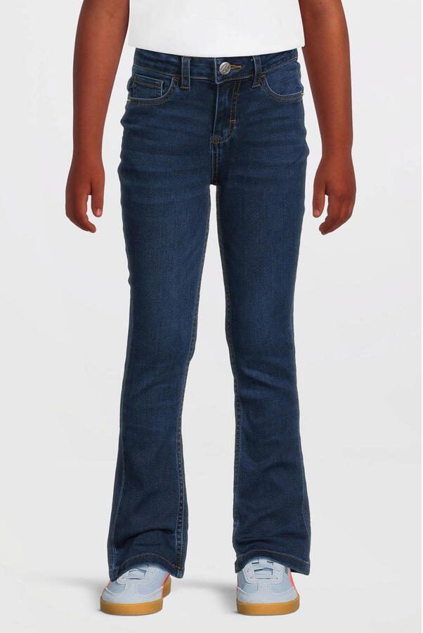 Anytime flared jeans donkerblauw - Foto 3