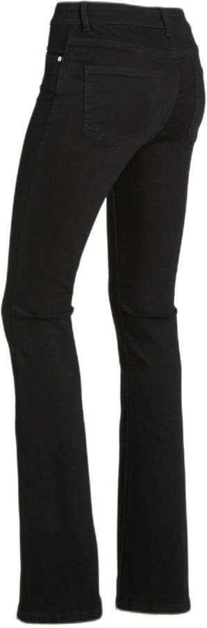 Anytime flared jeans zwart - Foto 4