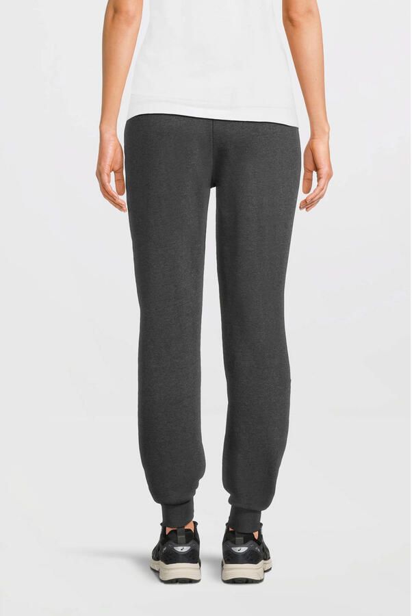 Anytime fleece joggingbroek donkergrijs melange - Foto 4