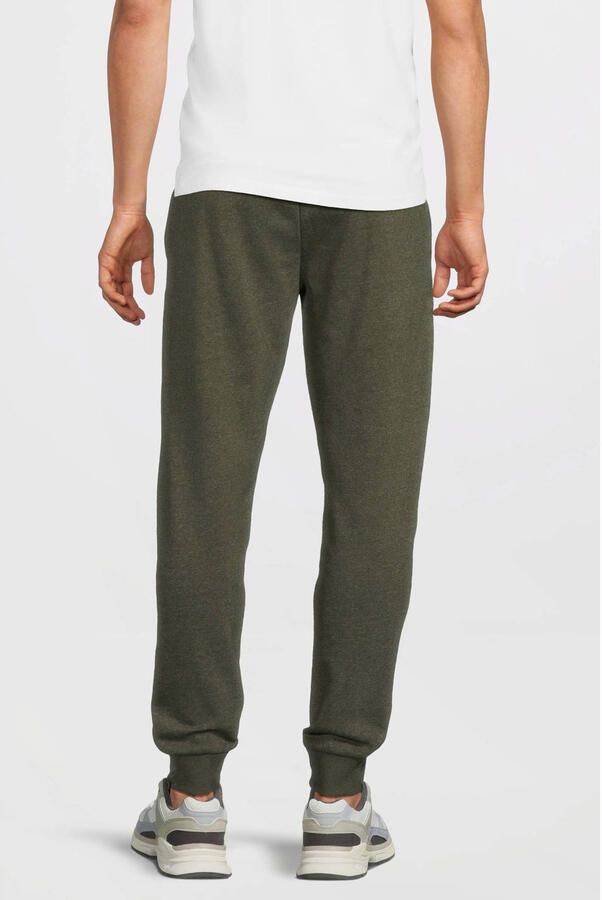 Anytime fleece joggingbroek khaki melange - Foto 2