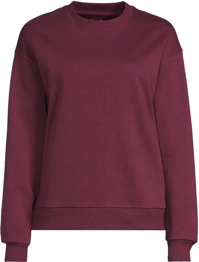 Anytime fleece sweater bordeaux