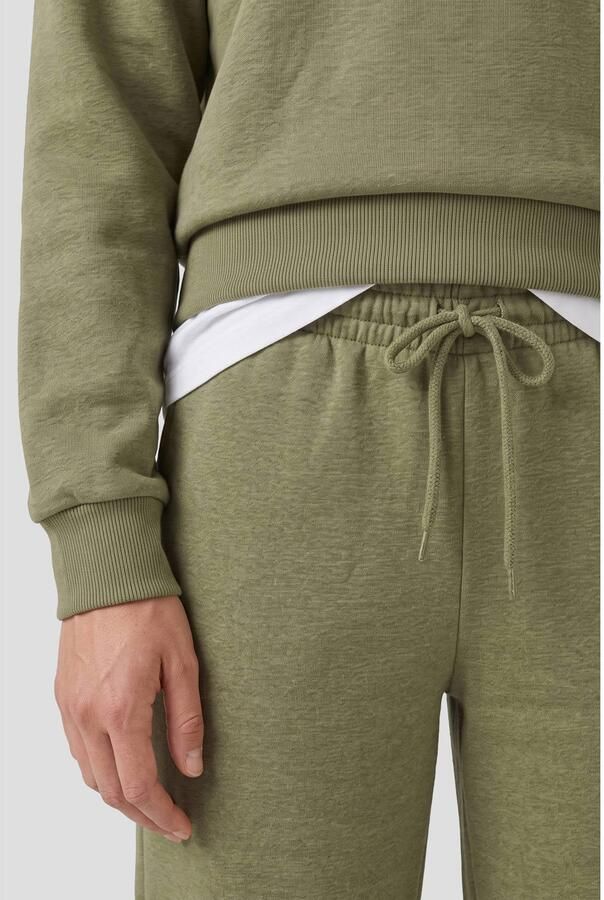 Anytime fleece sweater olijfgroen - Foto 2