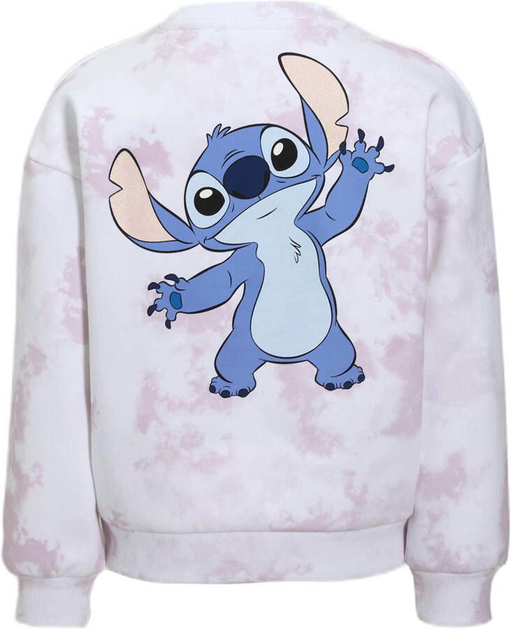 Anytime fleece tie-dye Lilo & Stitch trui lila - Foto 2