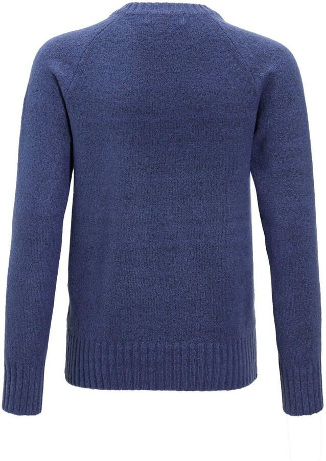 Anytime gebreide trui blauw