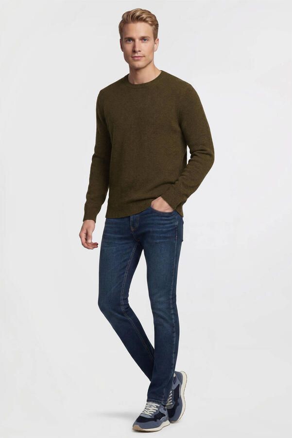Anytime gebreide trui khaki - Foto 3