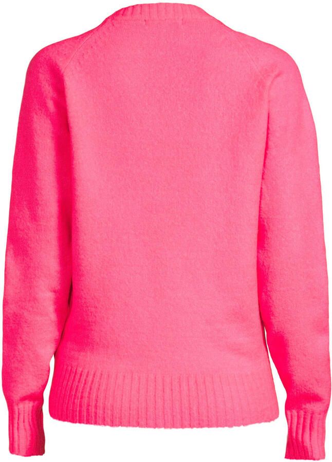 Anytime gebreide trui roze