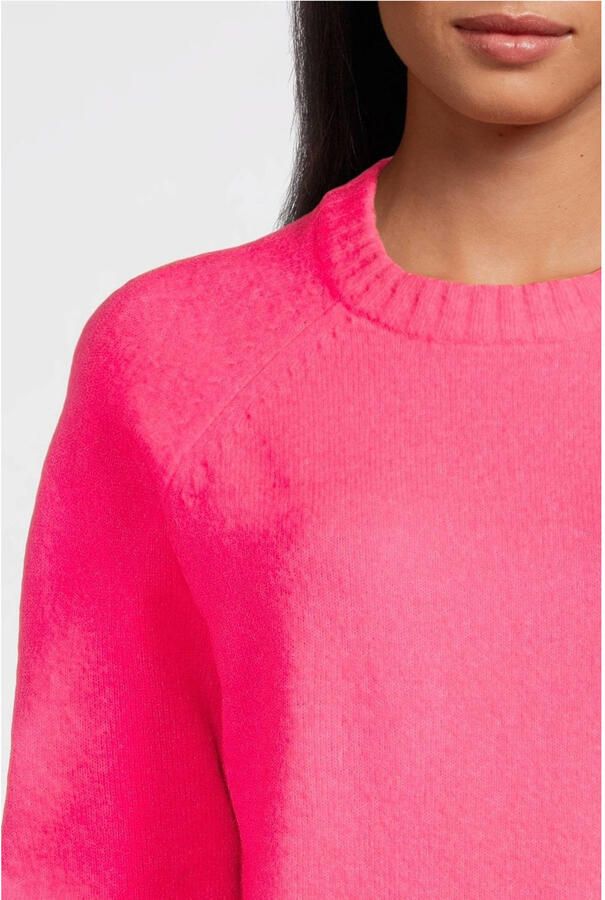 Anytime gebreide trui roze - Foto 2