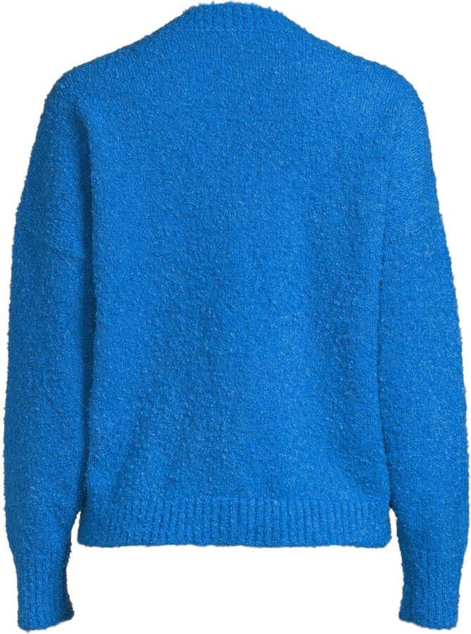 Anytime gebreide vest blauw - Foto 2