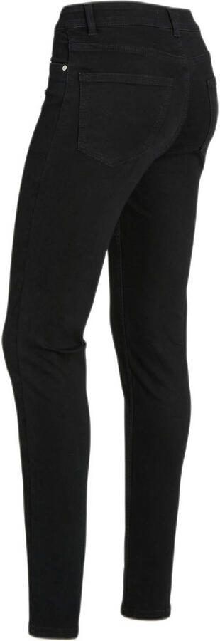 Anytime high rise skinny jeans zwart
