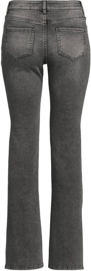 Anytime high waist flared jeans lichtgrijs - Foto 3