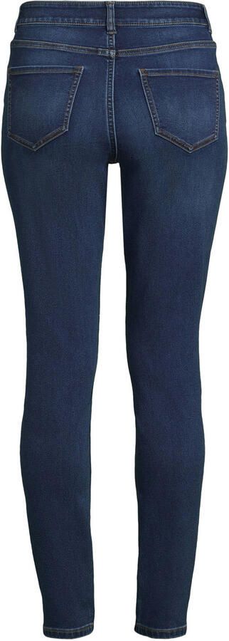 Anytime high waist skinny jeans donkerblauw - Foto 2