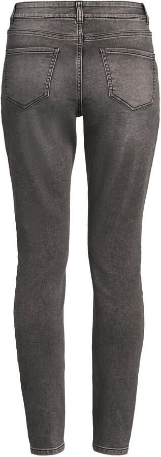 Anytime high waist skinny jeans lichtgrijs - Foto 2