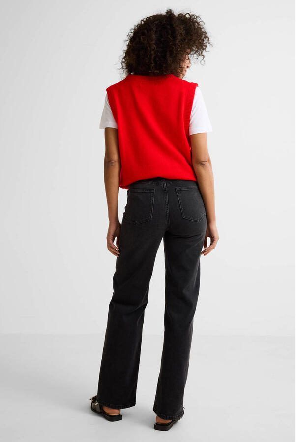 Anytime high waist wide leg jeans black - Foto 2