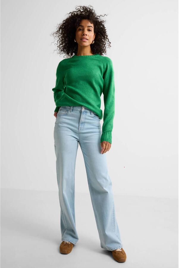 Anytime high waist wide leg jeans bleached blue - Foto 2