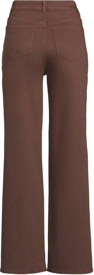 Anytime high waist wide leg jeans bruin - Foto 2