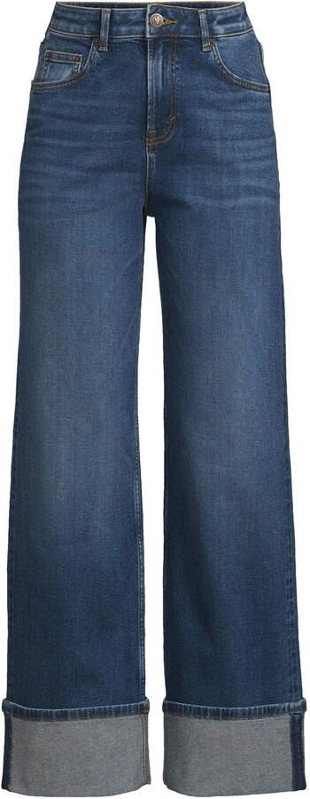 Anytime high waist wide leg jeans dark blue - Foto 2