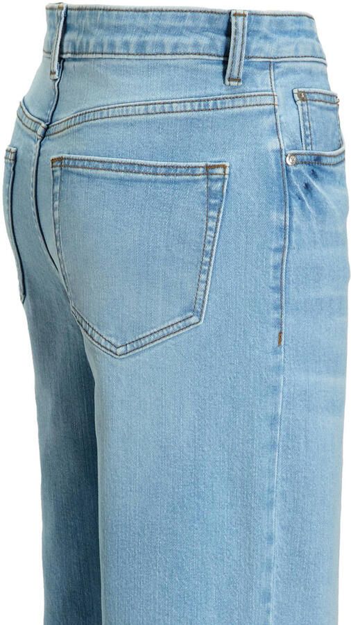Anytime high waist wide leg jeans lichtblauw - Foto 4
