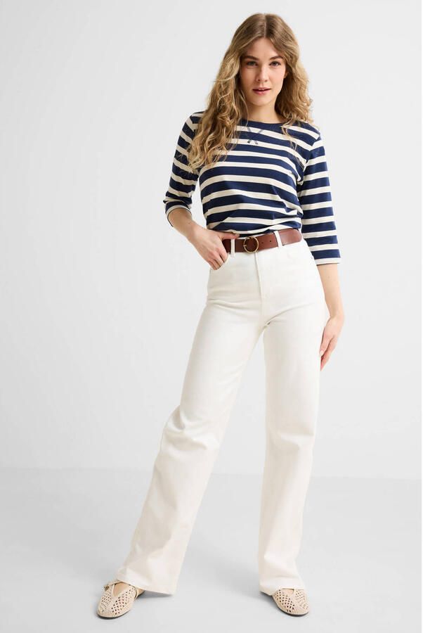 Anytime high waist wide leg jeans white - Foto 2