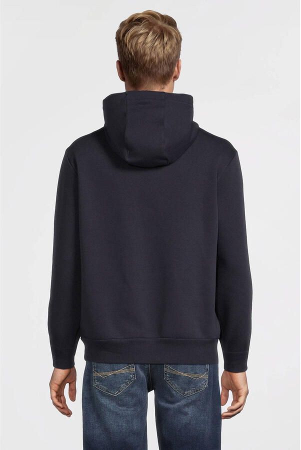 Anytime hoodie met printopdruk donkerblauw - Foto 3