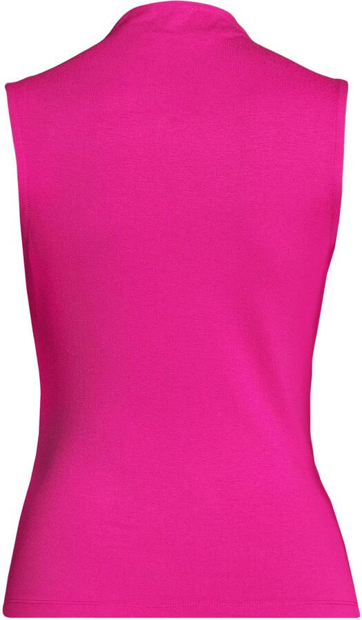 Anytime jersey top met gedrapeerd detail fuchsia - Foto 2