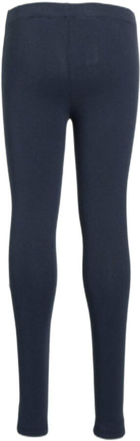 Anytime legging donkerblauw Meisjes Stretchkatoen Effen 158 164 - Foto 3