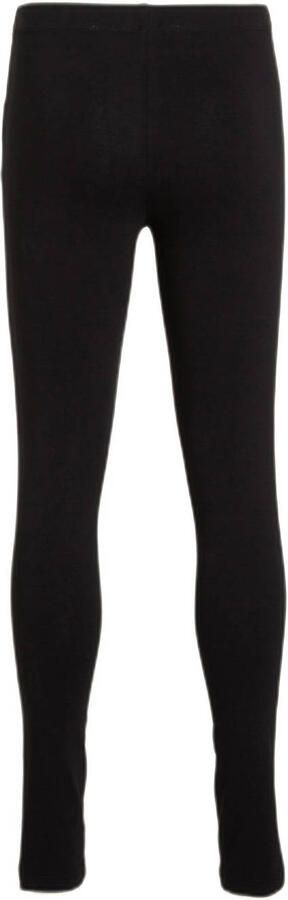 Anytime legging zwart Meisjes Stretchkatoen Effen 110 116 - Foto 4