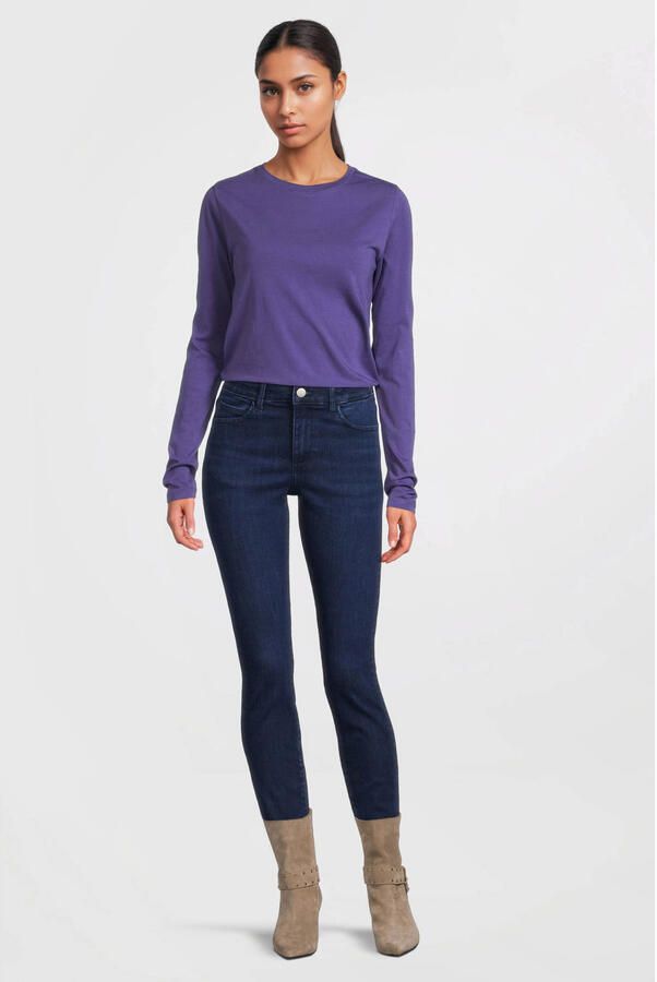 Anytime longsleeve paars - Foto 4
