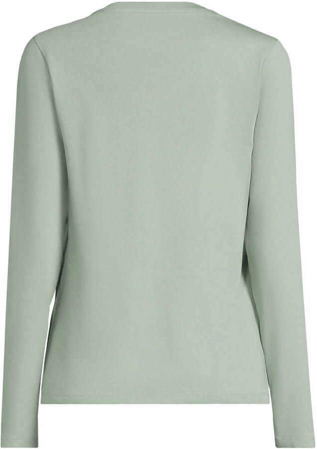 Anytime longsleeve V-hals lichtgroen - Foto 2