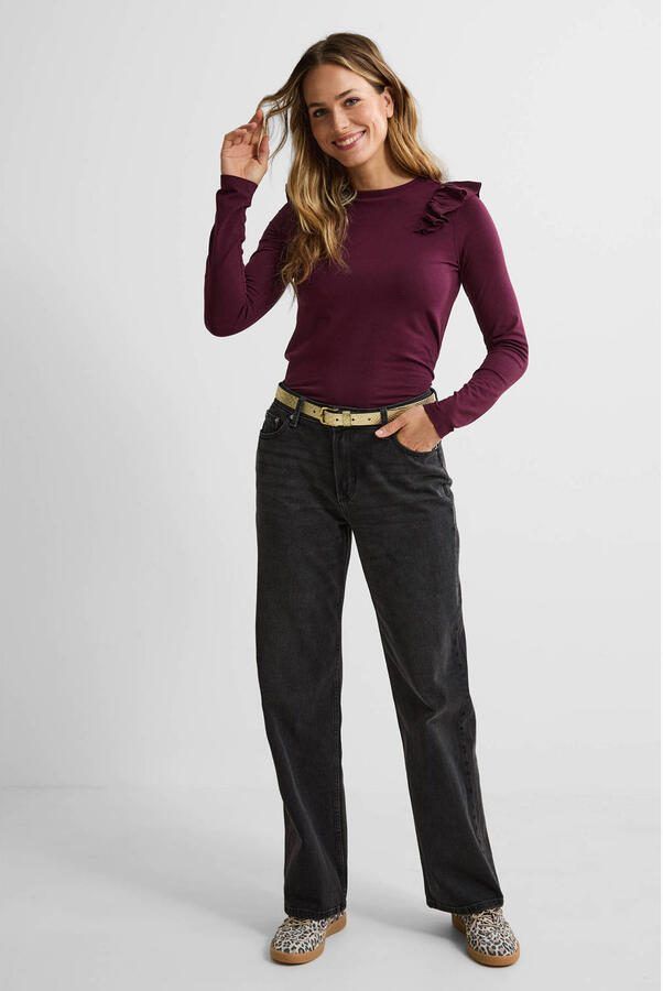 Anytime loose fit jeans grijs - Foto 2
