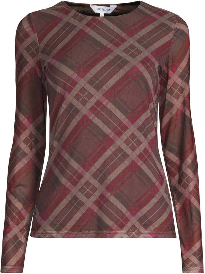 Anytime mesh top bruin - Foto 2