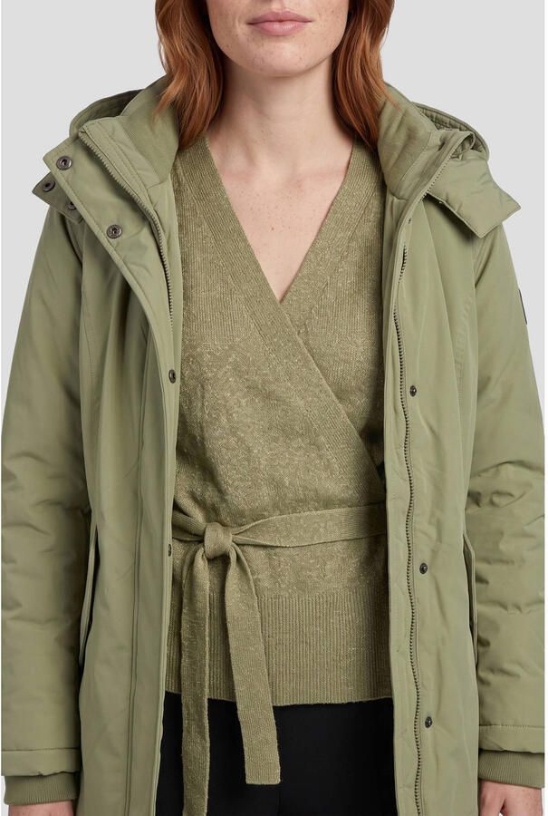 Anytime midi parka olijfgroen - Foto 2