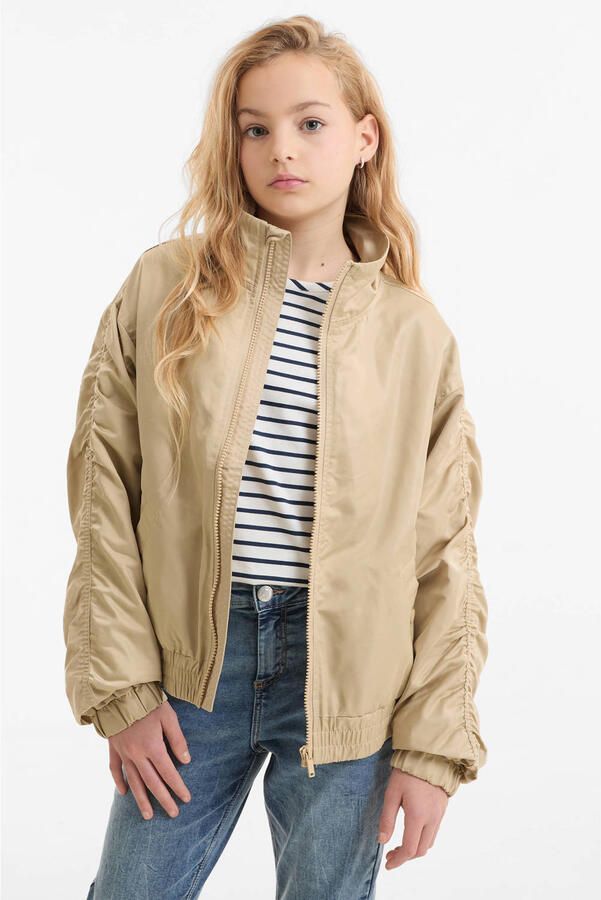 Anytime oversized bomberjack beige