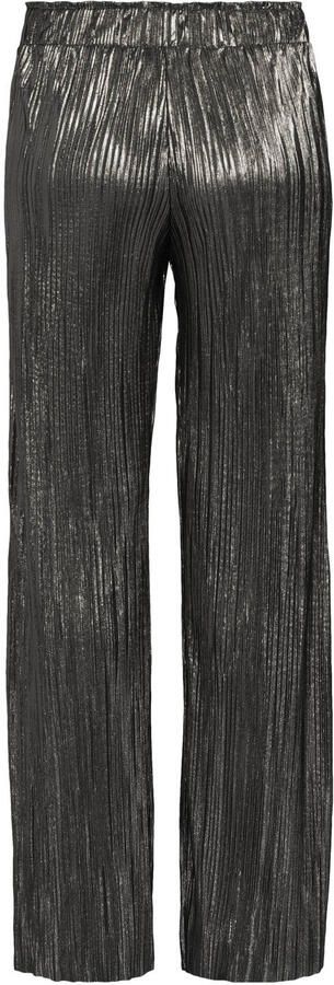 Anytime plisse wide leg zilver - Foto 3
