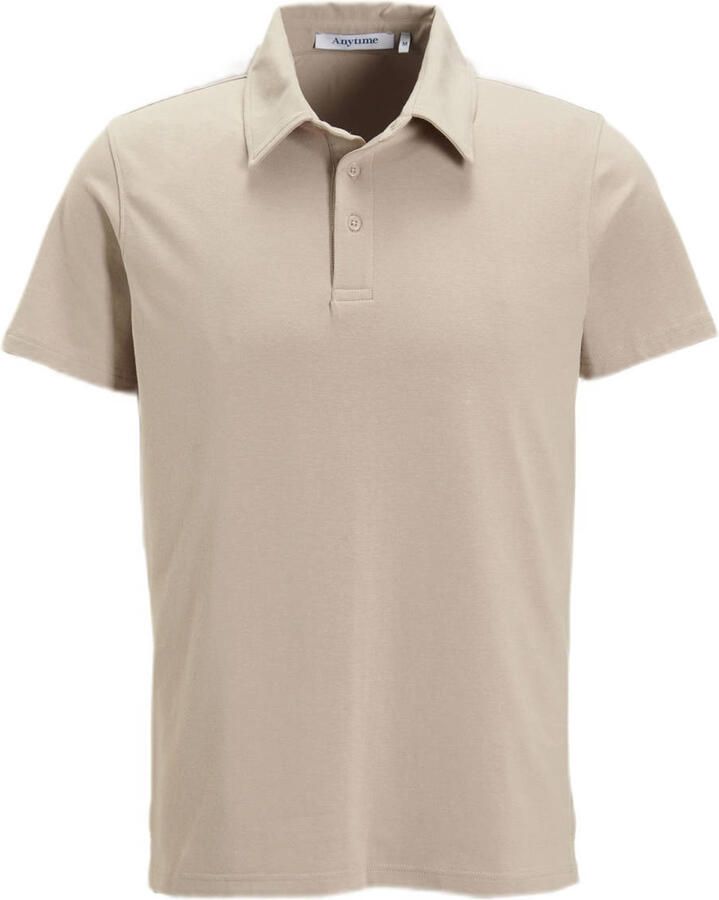 Anytime polo beige