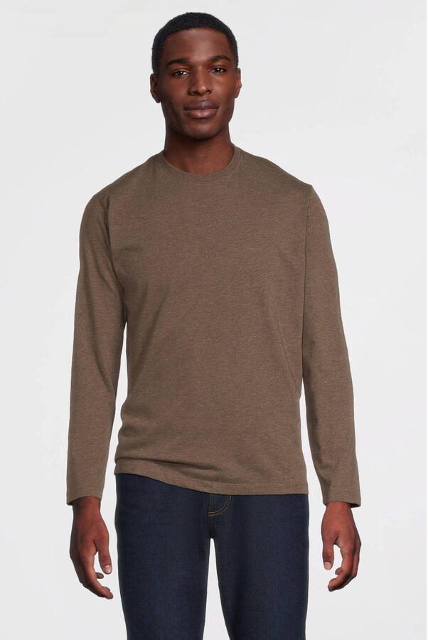 Anytime regular T-shirt bruin
