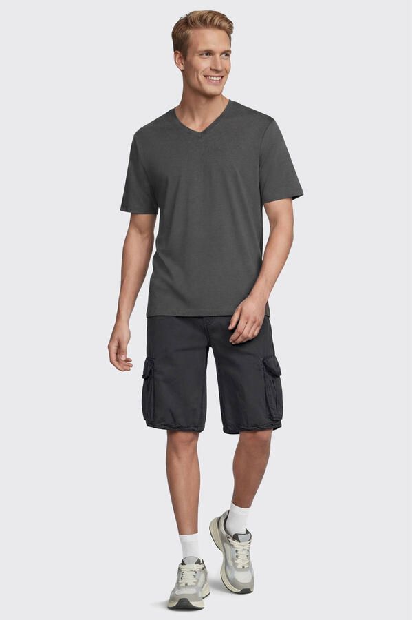 Anytime regular T-shirt grijs - Foto 3