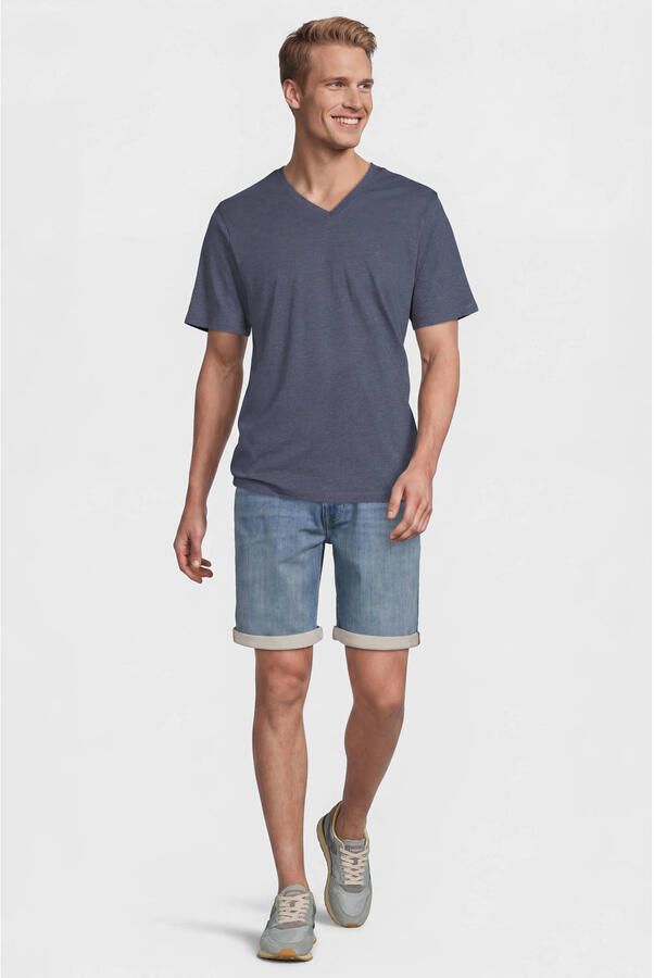 Anytime regular T-shirt marineblauw - Foto 3