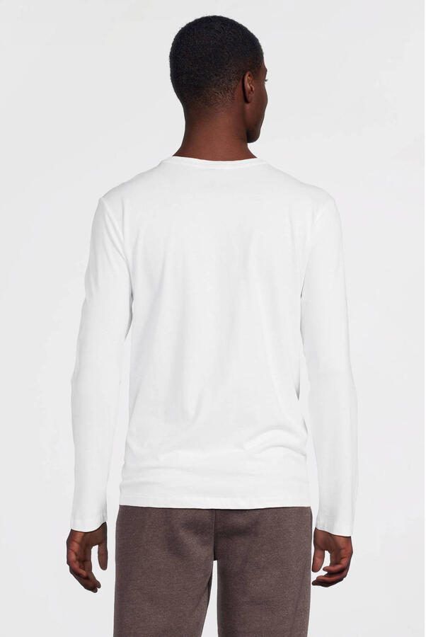 Anytime regular T-shirt wit - Foto 4