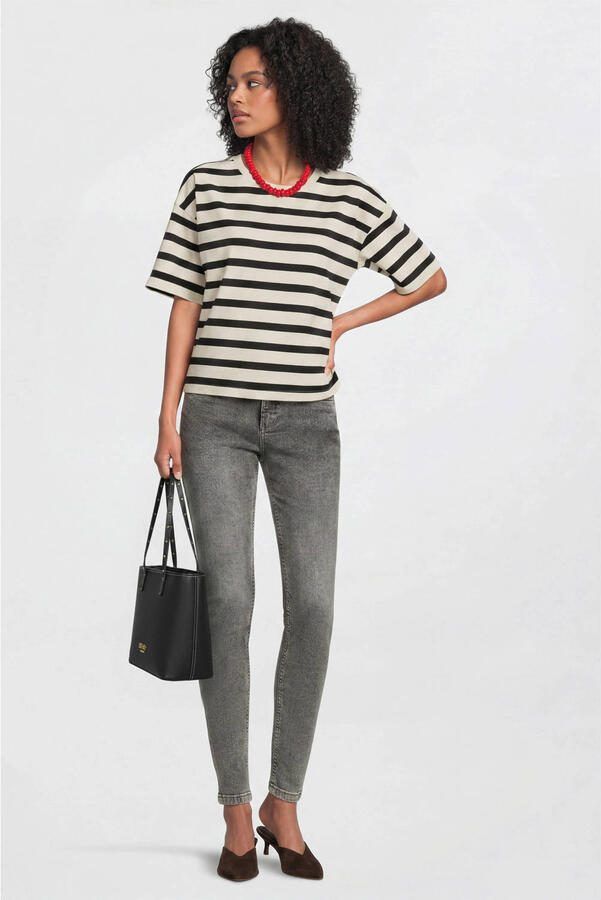 Anytime regular waist skinny jeans grijs - Foto 2